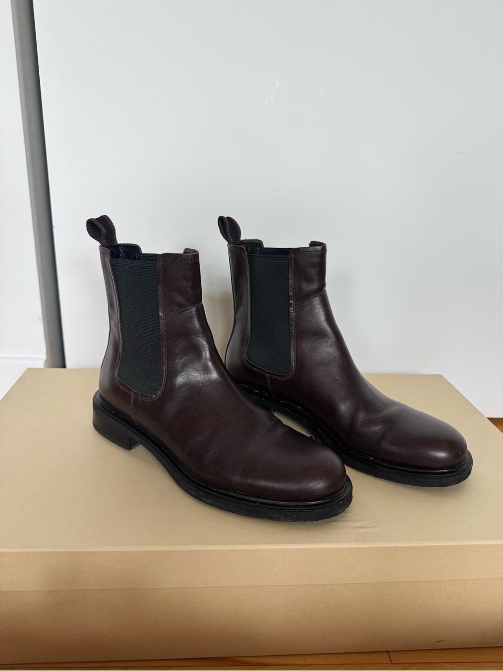 Vagabond Freya Chelsea Boots Dark Brown